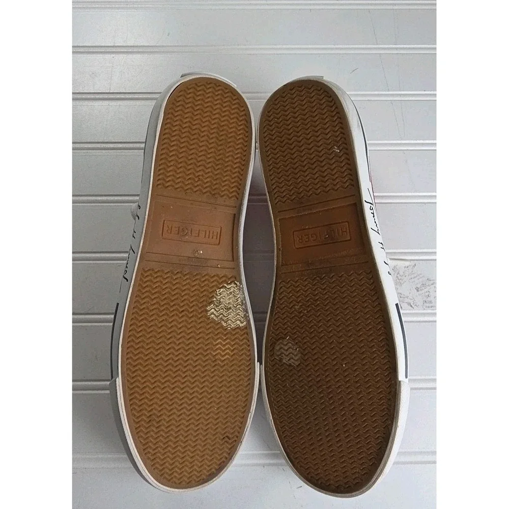 Tommy‎ Hilfiger twGESSIE Red Mesh Sneakers Logo Lace Up Size 9.5 Men
